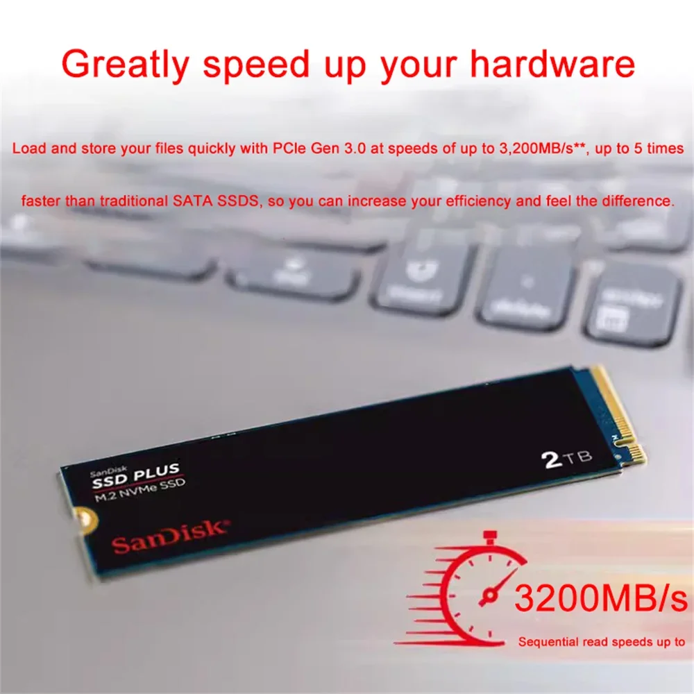 Sandisk SSD ÷ ͽƮ  ָ Ʈ ũ ϵ ̺, ũ Ʈ PC  M.2 NVMe, 250GB, 500GB, 1TB, 