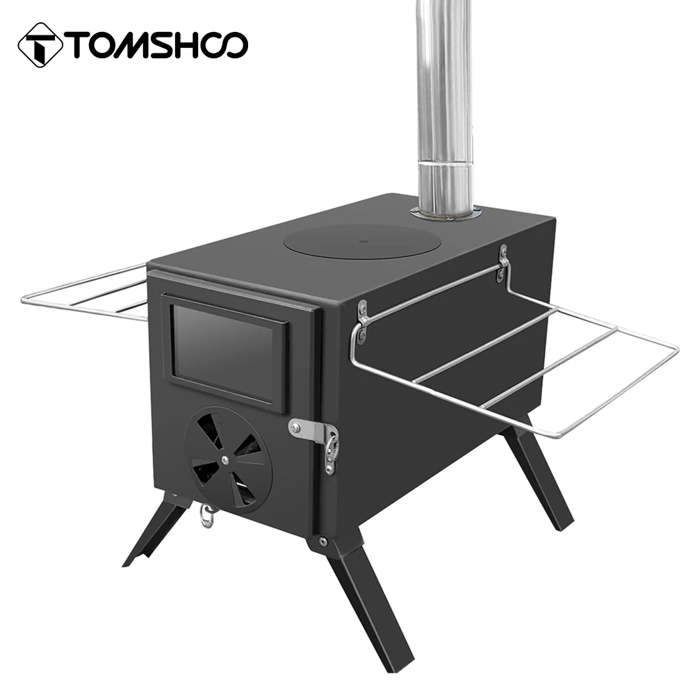 Tomshoo Outdoor Camping Wood Stove Camp Tent Firewood Stove Portable