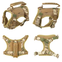 Tactical Cat Harness Leash Puppy Adjustable Kitten Vest For Military Small Dogs Harnesses Working Training Cat Accessories 2