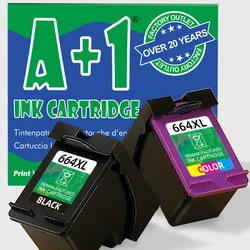 A+1 for HP 664 XL for hp 664 Ink Cartridge for HP 664 Deskjet Ink Advantage 1115, Deskjet Ink Advantage 2135
