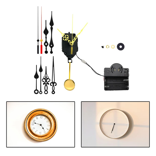 Musik Chime Box Mit Horn Wanduhr Mechanismus Uhr Teile Melodie Box DIY Uhr  Kits - AliExpress