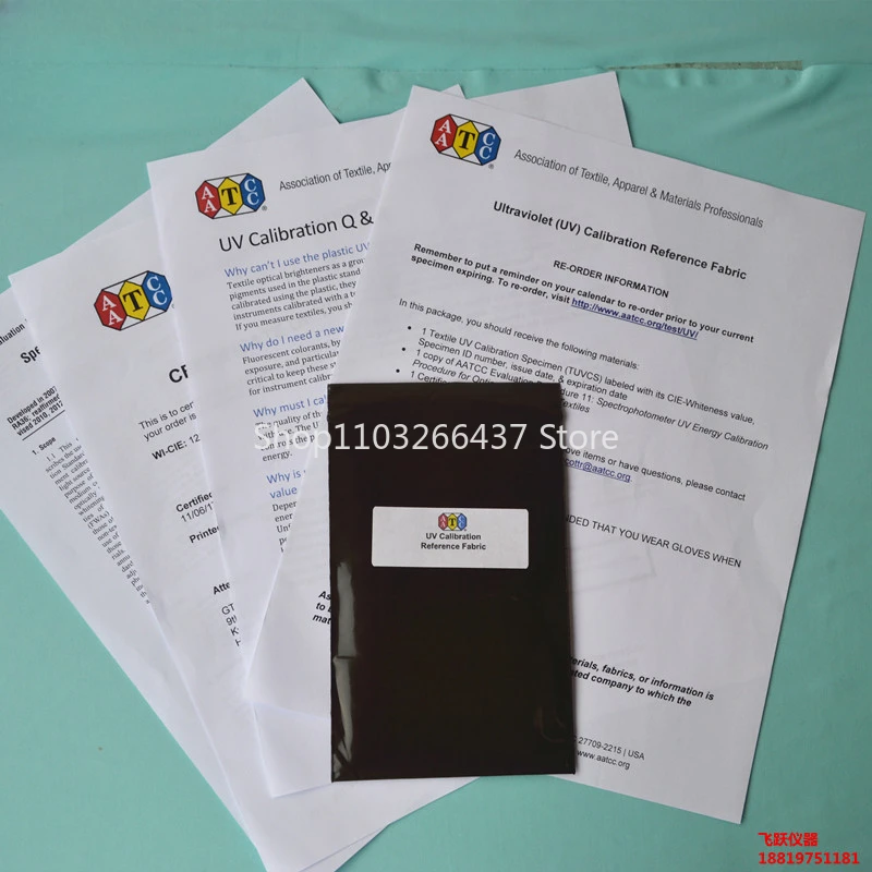 

Aatcc UV correction cloth UV control cloth Calibration Reference Fabric UV cloth