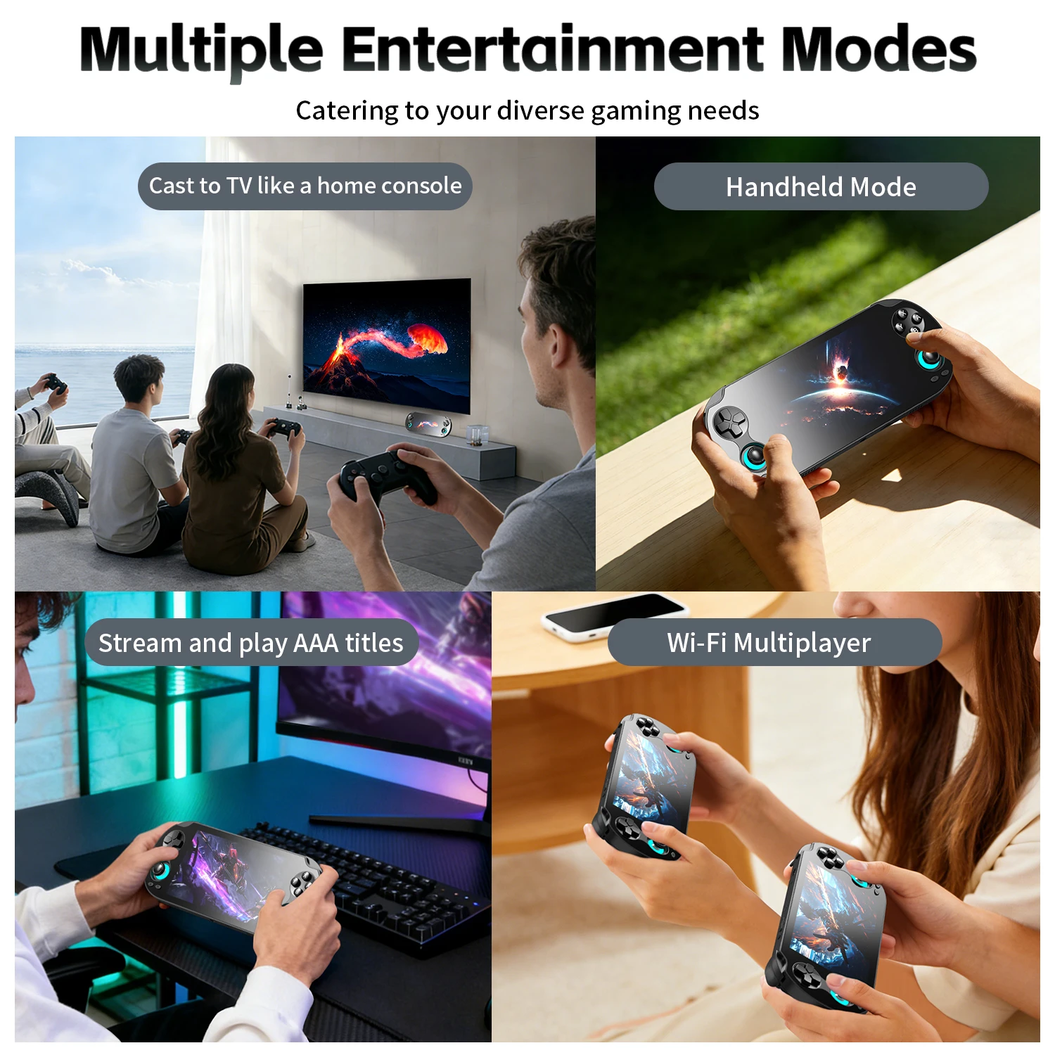 Anbernic Rg Vita Pro Handheld Game Console Android Bluetooth_voghion.com