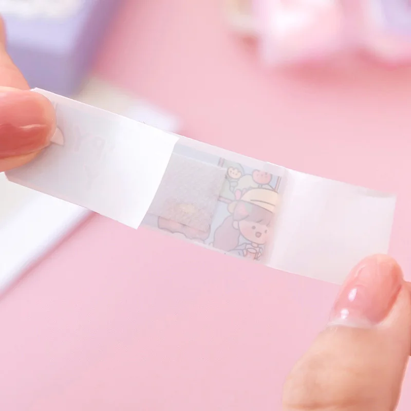 20pcs Cute Cartoon Patterned Curved Patch Waterproof Wound Strips Dressing Adhesive Plaster Bandages First Band Aid for Children