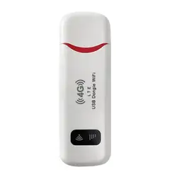 4G LTE Portable WiFi Hotspot Router - High-Speed Wireless Connectivity (White)