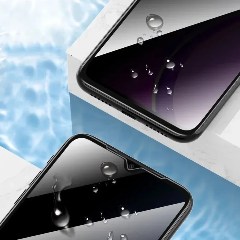 Anti-Spy Glare Tempered Glass Privacy Screen Protector and Protective Film Cover