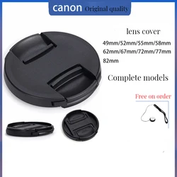 Universal Snap-On Front Camera Lens Cap Cover - 82mm (Logo for sony)