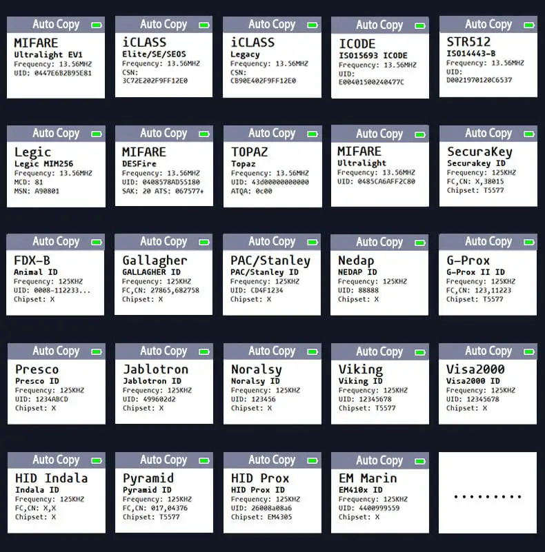 iCopy XS Handheld Smart RFID Multi-Tool  Device Card Reader for copier clone crack