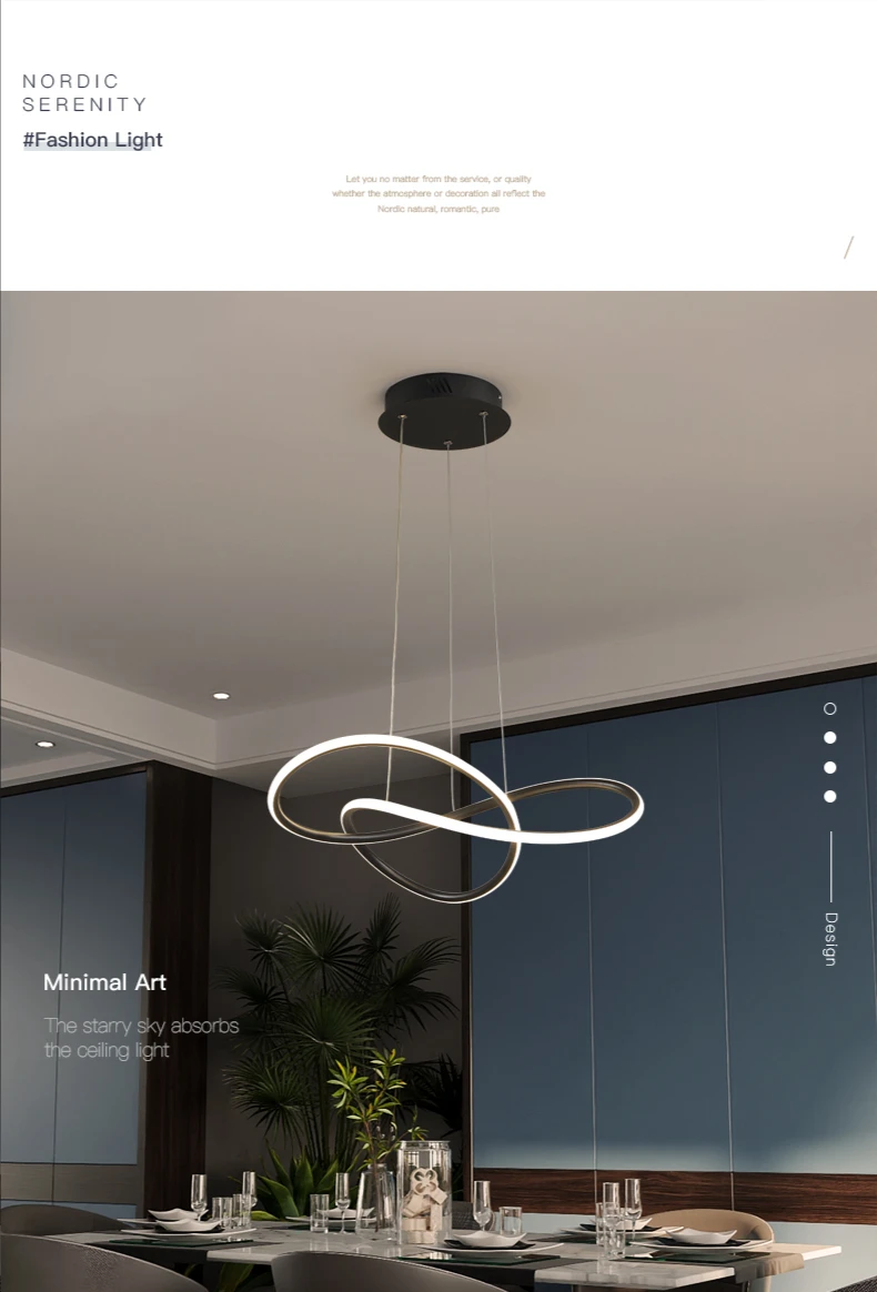S078e1a7c7b9541639a00e736dc8176cc2 Ceiling Chandelier Minimalist Modern Led Home Lighting Brushed Rings Ceiling Hanging Lamp Kitchen Dining Room Indoor Chandelier