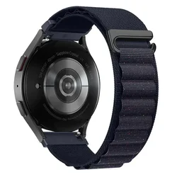 Alpine Loop Nylon Sport Band - Kids' Smart Watch Replacement Bracelet, 20MM - Xplora X6 Play (Deep blue shiny)