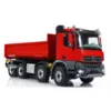 In Stock Kabolite K3365 1/14 RC Hydraulic Dump Truck 8X8 RTR Remote Control Tipper Cars Dumper 2-Speed Model Light Sound RC Toy 3