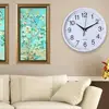 Numerals Wall Clock Stylish Accurate Round Wall Clocks for Easy-to-read Timekeeping Battery Operated Non-ticking Quartz Decor 1