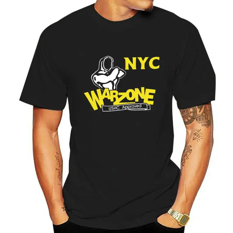 Warzone Mens Old To New School T-Shirt Blue Present Casual Tee Shirt