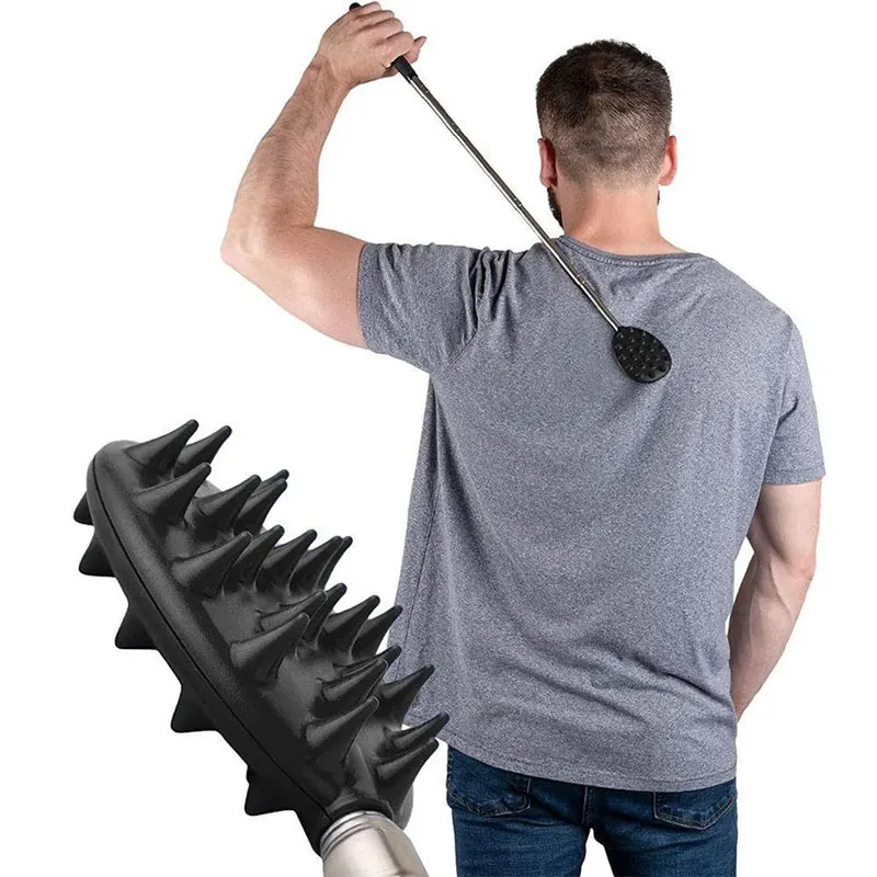 Back Scratchers Pen Type Stainless Steel Retractable