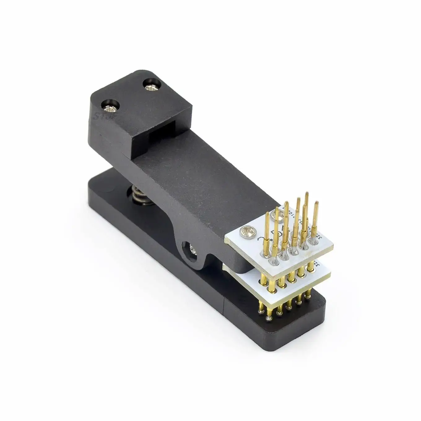 2,54 mm Abstand Testständer PCB-Clip Klemmvorrichtung Vorrichtung Sonde Pogo Pin Download Programm Burn 3P 4P 5P 6P 7P 8P 9P 10P – Detail 14