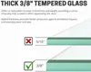 Rameless Shower Door , 200 56.5-60" W x 78" H Twinglide Frameless Shower Door w/ 3/8" Clear Tempered Glass (Matte Black) 4