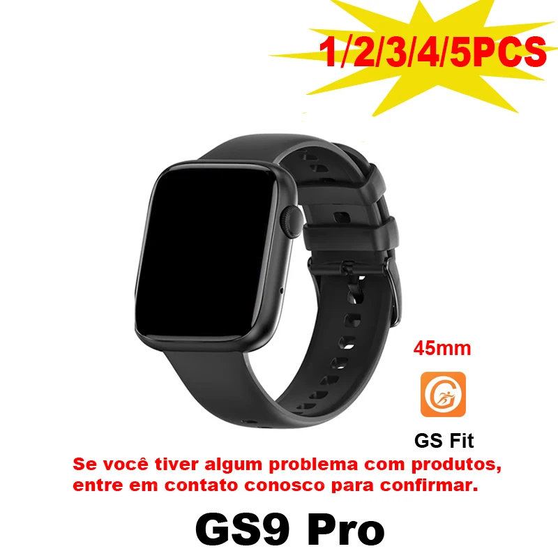 

GS9 Pro Smart Watch for Men Women 45MM Serie 9 Bluetooth Calll Wireless Charging Map Health Monitoring Smart Watch 2024