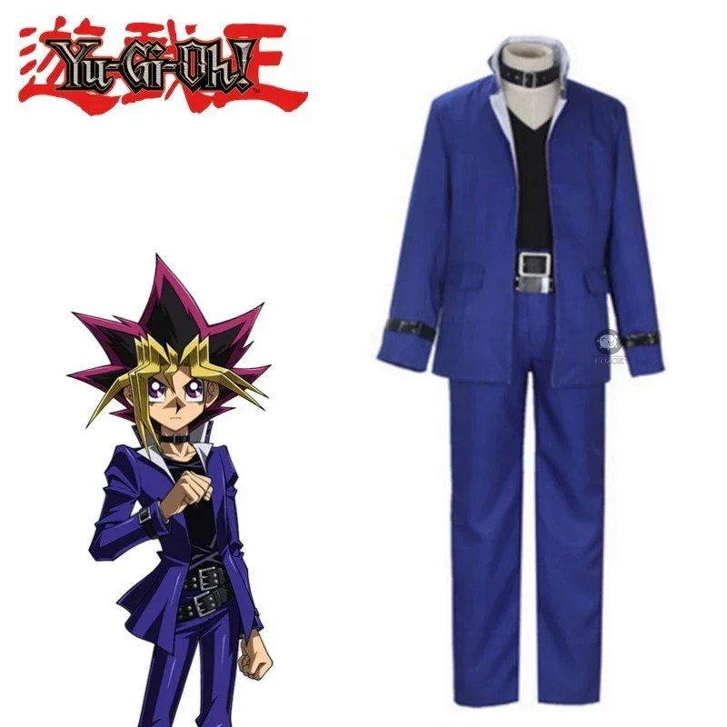 

Yu Gi Oh! Muto Yugi Cosplay Costume Boy Uniform Full Set for Halloween Christmas Carnival Party Anime