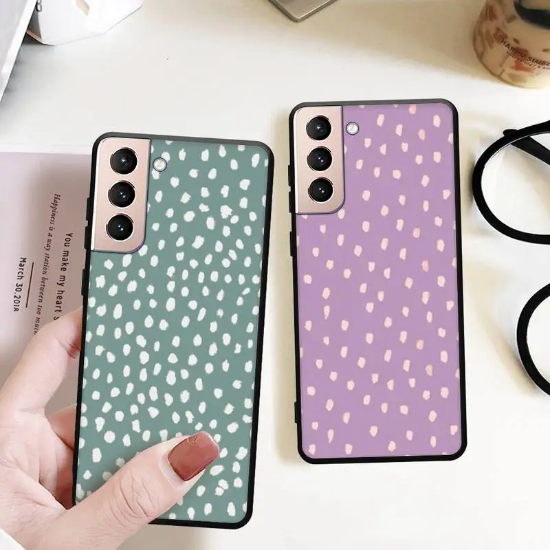 Custodia Per Telefono Con Maschera Stampata Dalmata Verde Mare Per Samsung S22 S21 S20 Ultra Pro Plus S10 S9 S8 Note 20 10 Cover Paraurti Ultra Per Te