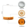 16 Colors Smart Touch Bedside Table Lamp RGB USB Rechargeable Night Light Desk Lamp Bedroom Decoration Gift Dining Table Light 5