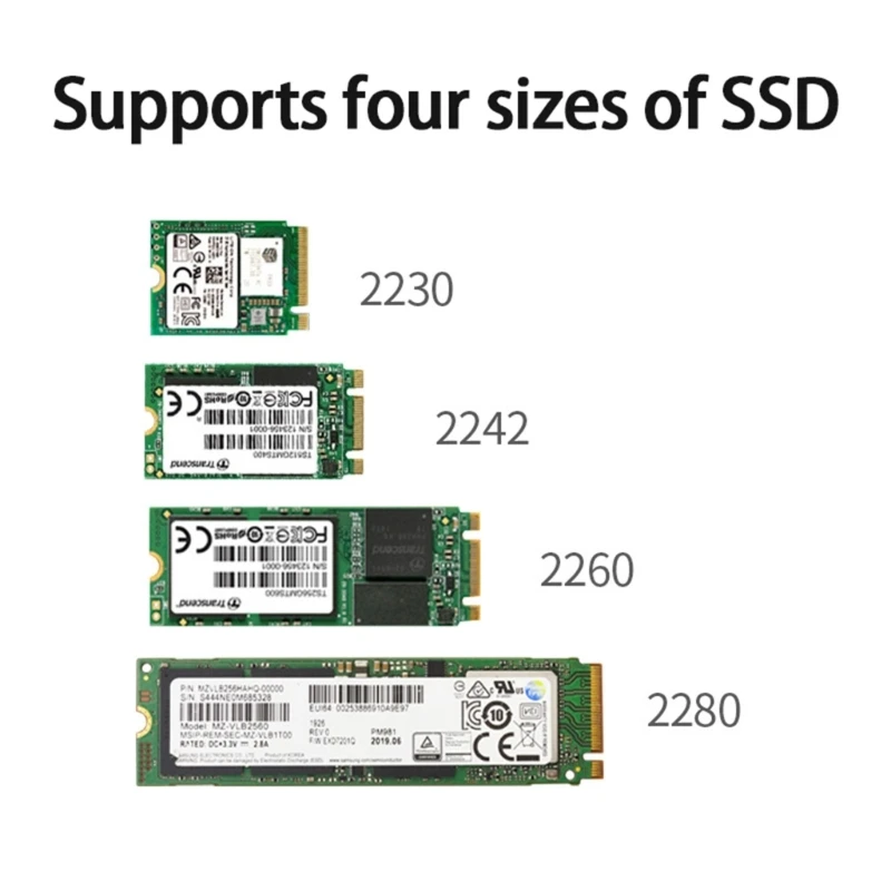 6 in 1 Docking Station PD100W for Steam Deck Support NVME+NGFF ProtocolsM.2 Solid-state Hard Disk SSD Dock Base