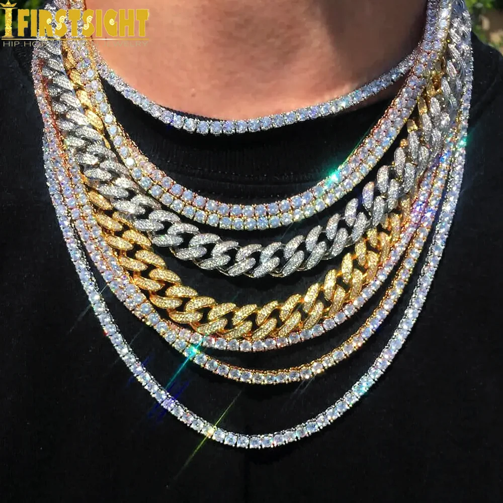 glitter 18kコーティングバケットテニスチェーン5mm 55cm glitter 18kコーティングバケットテニスチェーン5mm 55cm Baguette