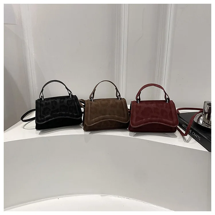 Neue Mode Mini Umhängetasche für Frauen Schulter Tasche Leopard Print Trendy Umhängetasche Einfache Casual Handtasche Kleine Quadratische Taschen – Detail 33