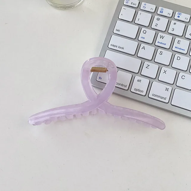 Vintage Cross Hair Clip Large Barrette Crab Hair Claws Bath Clip Ponytail Clip for Women Girls Claw Clip Hair Accessories C1