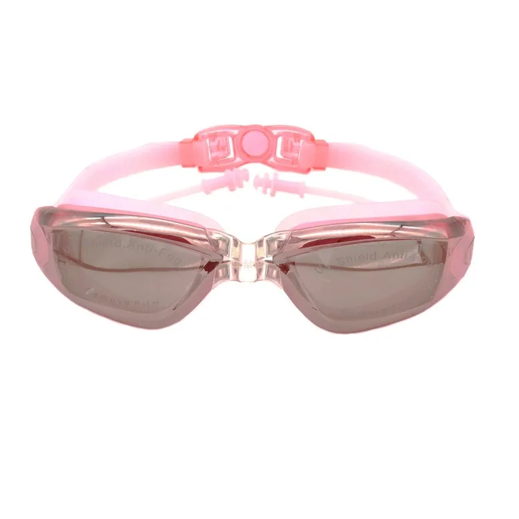 

Fashionable Sports No Leaking Anti Fog UV Protection Silicone Swim Goggles Custom For Adult