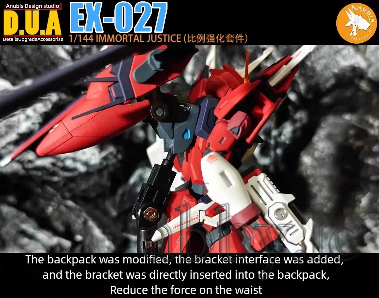 for HG 1/144 Immortal Justice Anubis Resin Heighten Waist