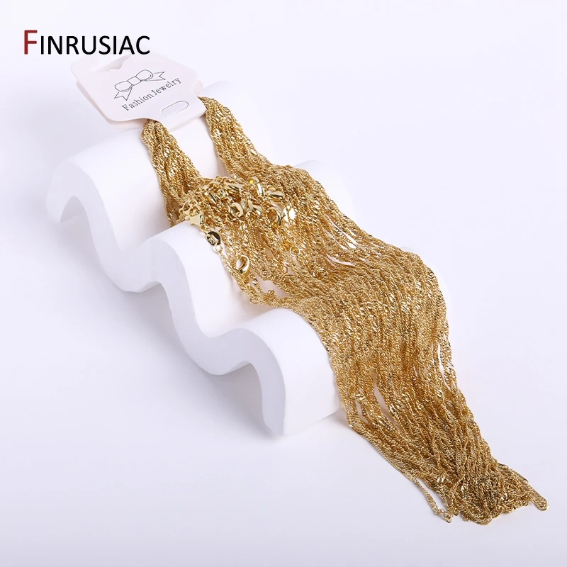 Gold Plated Chain Jewelry Making 18k Gold Chain Jewelry Making 18k