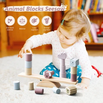 Wood Balance Toy - Wooden Toys 6
