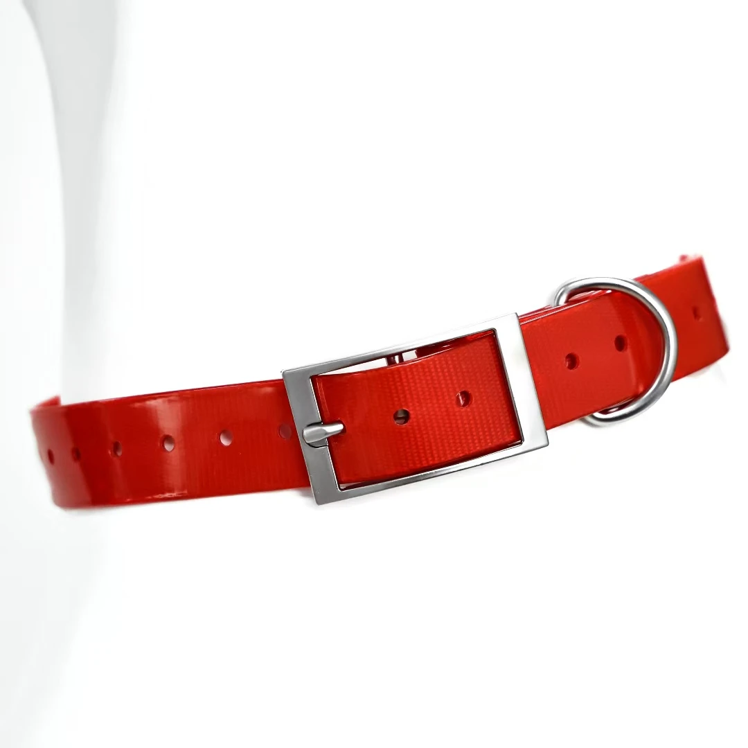 Premium Non-Toxic Waterproof Hunting Dog Collar - Adjustable, Durable, and Easy to Clean Pet Training Accessory