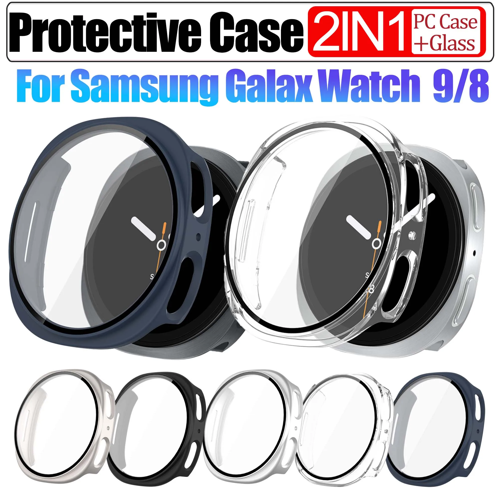 Protective Bumper Cover for Smartwatch - Premium PC Case and Accessory