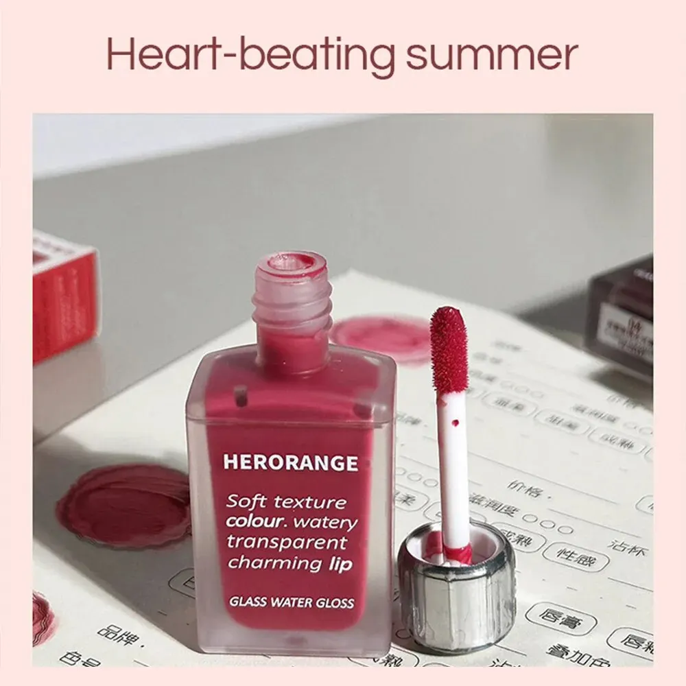Hydrating Glossy Lip Glaze for Plump, Long-Lasting Shine