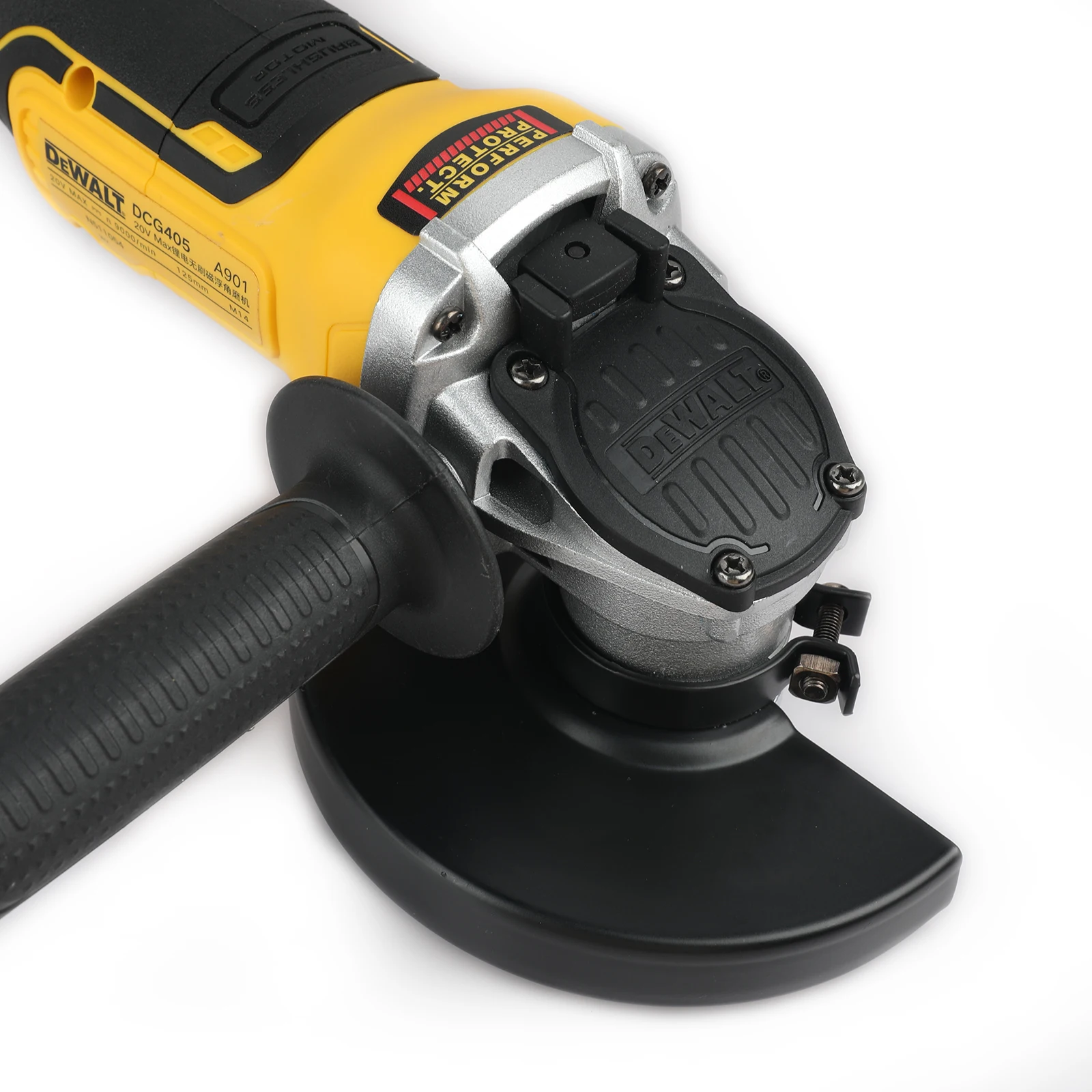 DEWALT DCG405 Angle Grinder 20V Professional Cordless Power Tool Cutting Machine Rechargeable Brushless Portable Polisher