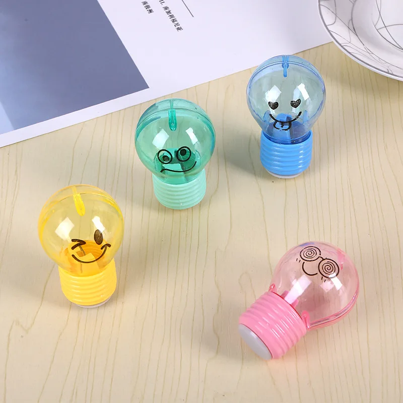 

1Pieces cartoon light bulb modeling Pencil Sharpener Creative Stationery Pencil Sharpener Cutter School Office Supplies