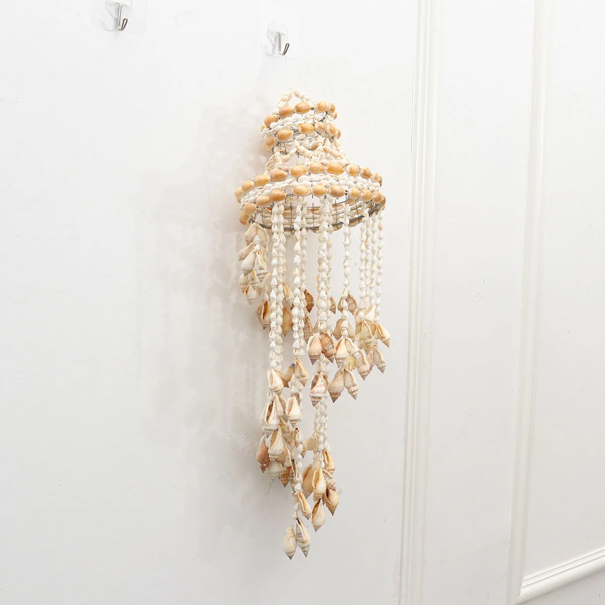 

Wind Chime, Hand- Made Wind Bell Outdoor Indoor Decoration for Bedroom Hallway Store Garden Cafe 1pc ( As shown )