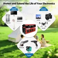 SOECOPO – Kit complet de système 15000W, panneaux solaires 2x300W, onduleur DC 110V/220V et contrôleur 100A pour centrale électrique de balcon domestique 2