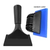 1set Silicone Scraper Car Glass Rubber Squeegee Window Tint Tool Water Wiper Mirror Cleaning Water Blade Car Accessories Shovel