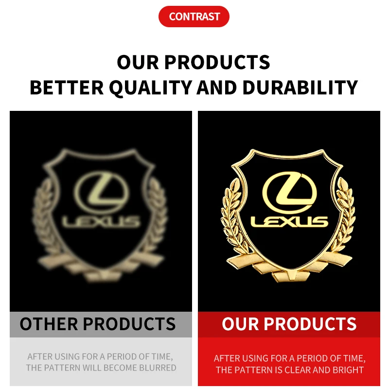 렉서스 RX ES LS IS LX GS GX LC RC UX 차량용 LED 웰컴 도어 라이트 2개, 자동차 아이콘 레이저 장식 램프 프로젝션 고스트 섀도우