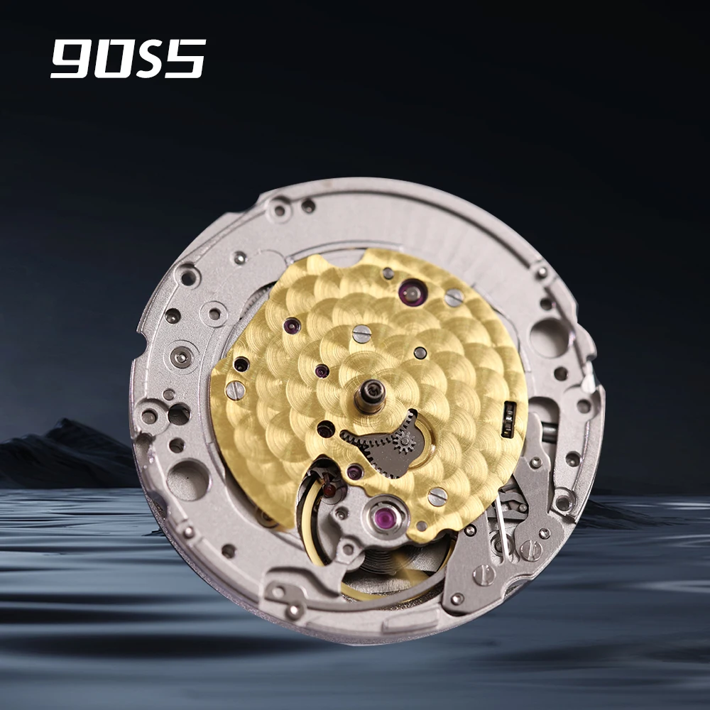 Japan 24 Jewels Watch Movement Automatic Mechanical Movemen 3-Handt For Miyota 90S5 Mechanical Movement Replace Parts