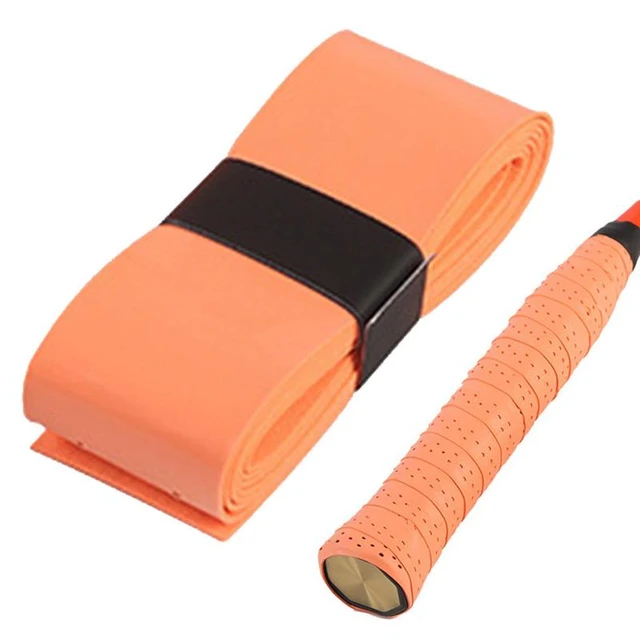 New Badminton Grip Tape Anti-Slip Fishing Rod Wrapping Belt With Holes  Absorbing Sweat Grip Sticky For Tennis Sports Racquets - AliExpress