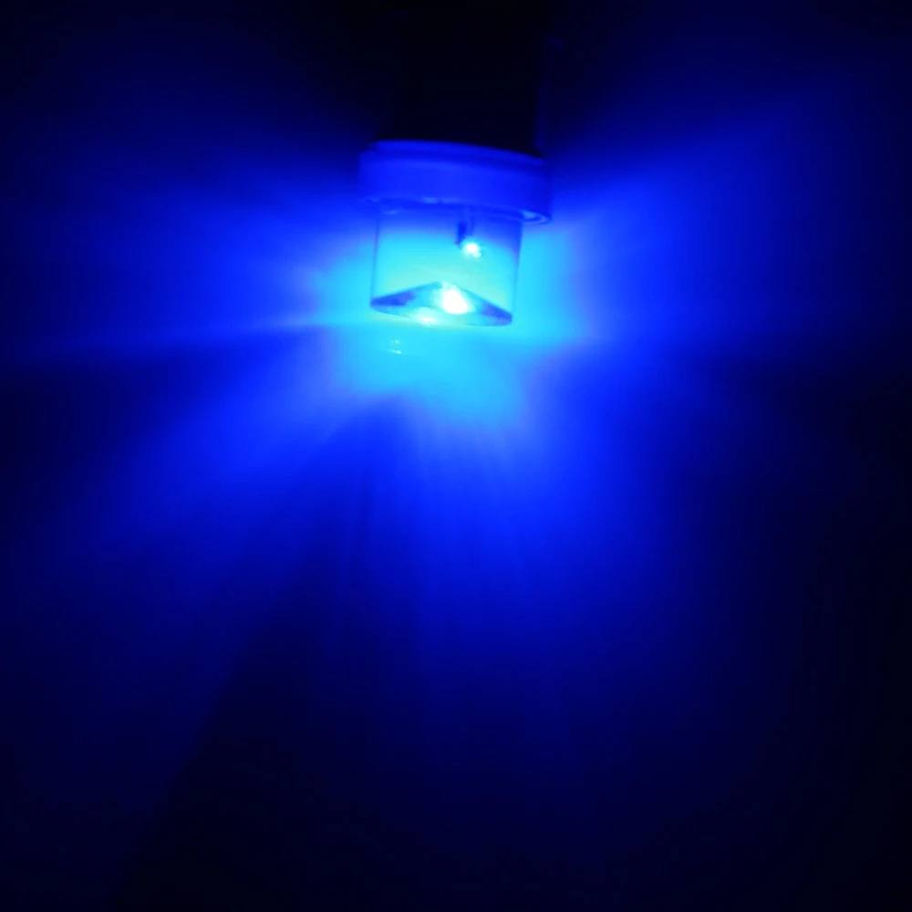 20pcs DC AC 6V 6.3V BA9S T4W No Polarity LED Pinball Game Machine Light Bulb Anti Flickering Non Ghosting 8SMD 1206 Blue Green