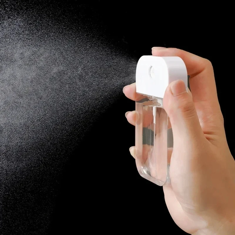 Compact Vegan Scented Hand Sanitizer Spray with Travel Keychain