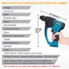 Hormy Brushless Mini Electric Rotary Hammer Concrete Cordless Percussion Drill Punch Power Tools For Makita 18V Lithium Battery 4