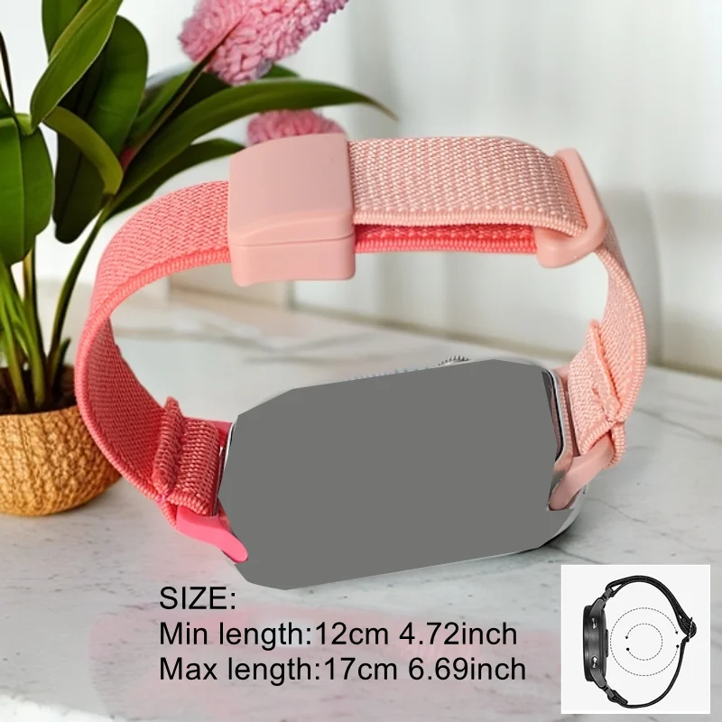 Colorful Magnetic Strap for Kids - Nylon Elastic Watch Band for Small Wrists