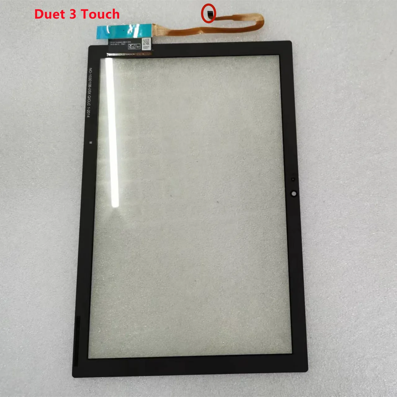 Original 10.3 Inch Polegadas para Lenovo Ideapad Dueto Dueto 3i 82hk000vru Display Lcd com Tela de Toque Digitador Assembléia 100 Testado - Imagem 2