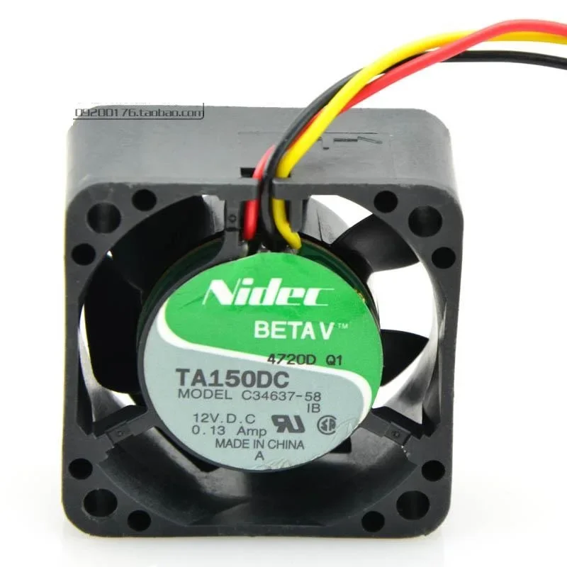 

New Cooler Fan For Nidec C34637-58 Dual Ball CPU Server Cooling Fan 12V 0.13A 4020 40*40*20MM