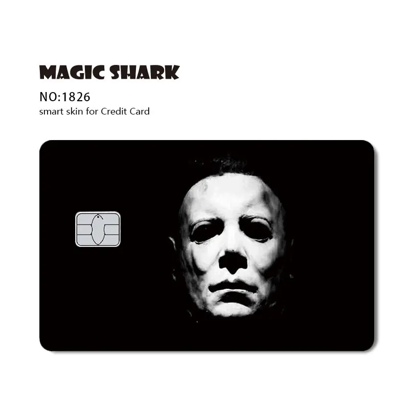 Horrible Movie Killer Billionaire Japanese Warrior Credit/Debit Card Sticker Film Cover